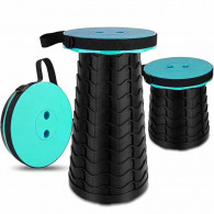Tabouret De Plage Et De Camping Pliable Bleu Ciel en Tunisie