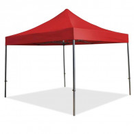 Tente De Jardin Avec Support 3M x 3M Rouge en Tunisie
