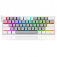 Clavier Gamer Mécanique Redragon Fizz K617 RGB Gris en Tunisie