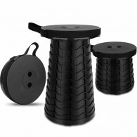 Tabouret De Plage Et De Camping Pliable Noir en Tunisie