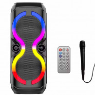 Haut Parleur Bluetooth ZQS 8230 Avec Micro Noir En Tunisie