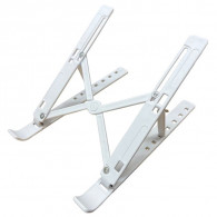 Support Pc Portable Plastique Blanc