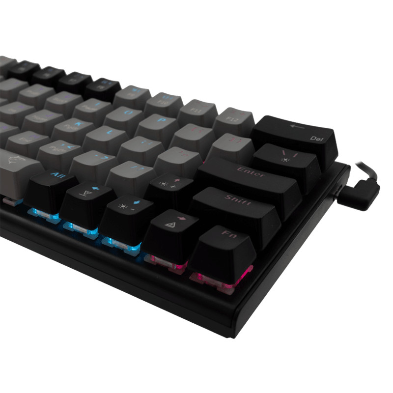 Clavier Gamer White Shark GK-002111 Red Switch Noir en Tunisie
