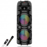 Haut Parleur Bluetooth ZQS8220S Avec Micro Noir En Tunisie