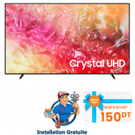 TV Samsung DU7000 70" 4k Crystal UHD Smart Noir en Tunisie