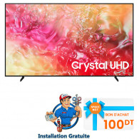Samsung DU7000 65" 4k Crystal UHD Smart Noir en Tunisie