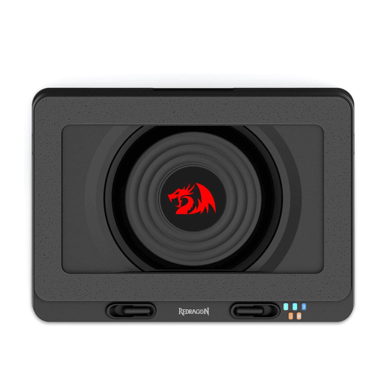 Support de Refroidissement Pour Ordinateur Portable Redragon Windseeker GCP512 Noir En Tunisie