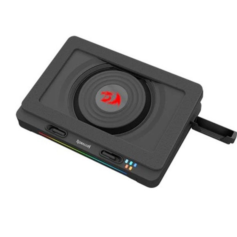 Support de Refroidissement Pour Ordinateur Portable Redragon Windseeker GCP512 Noir En Tunisie