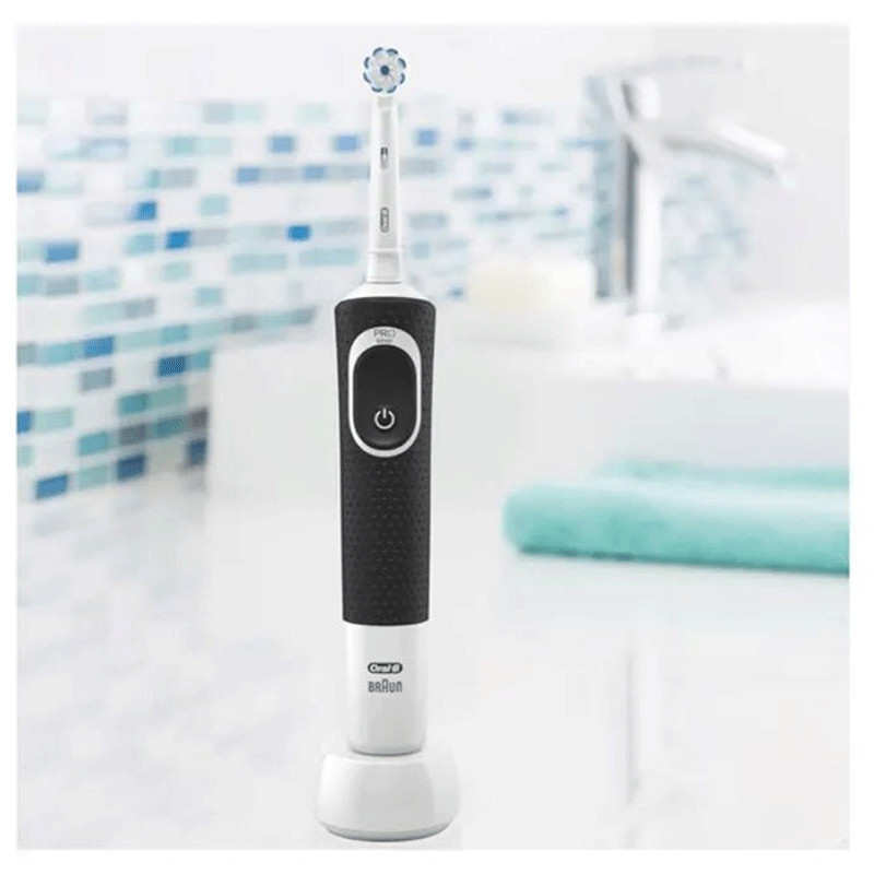 Brosse À Dents Électrique Oral-B Sensitive D100-413-1-N Noir en Tunisie