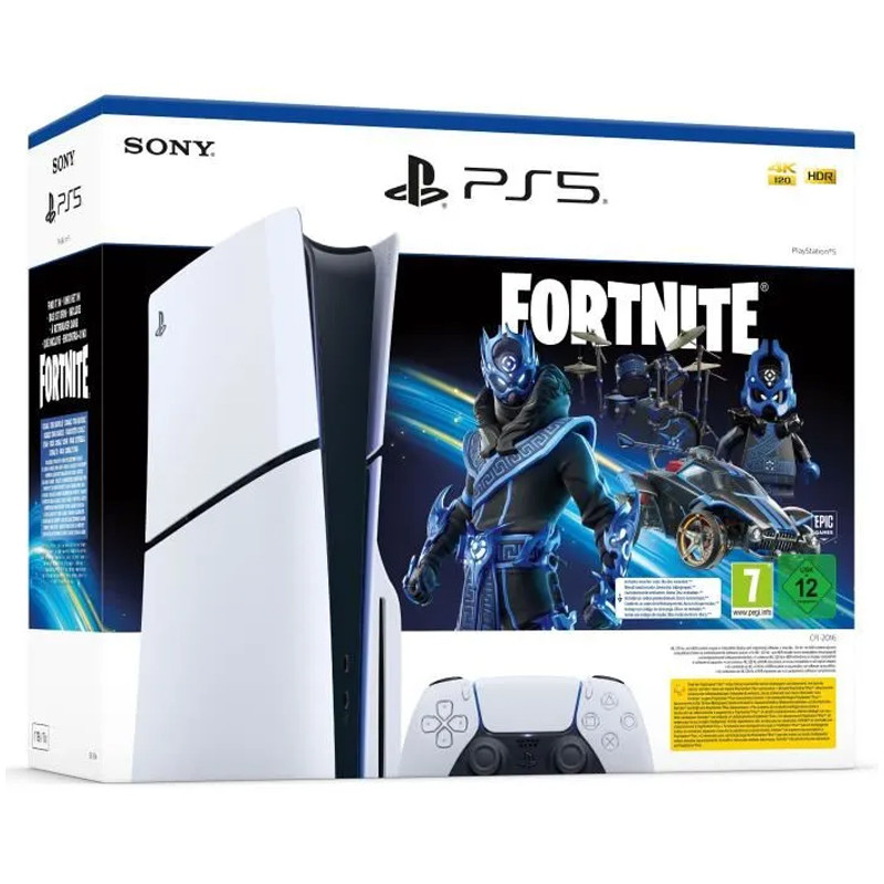 Console De Jeux SONY Playstation 5 Slim Édition Fortnite Blanc en Tunisie Console De Jeux SONY Playstation 5 Slim Édition Fortnite Blanc en Tunisie