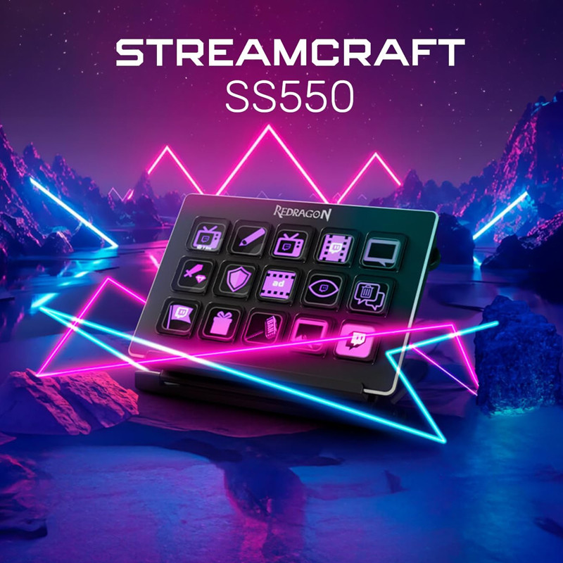Streamcraft Redragon SS550 Noir En Tunisie