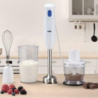 Mixeur Plongeant Braun MultiQuick MQ10202 450W Blanc en Tunisie Mixeur Plongeant Braun MultiQuick MQ10202 450W Blanc en Tunisie