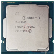 Processeur Intel Core i3-10105 4.4 GHz LGA 1200 Tray