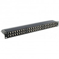 Panneau de brassage RJ45 48 ports CAT6 STP 1U  en Tunisie