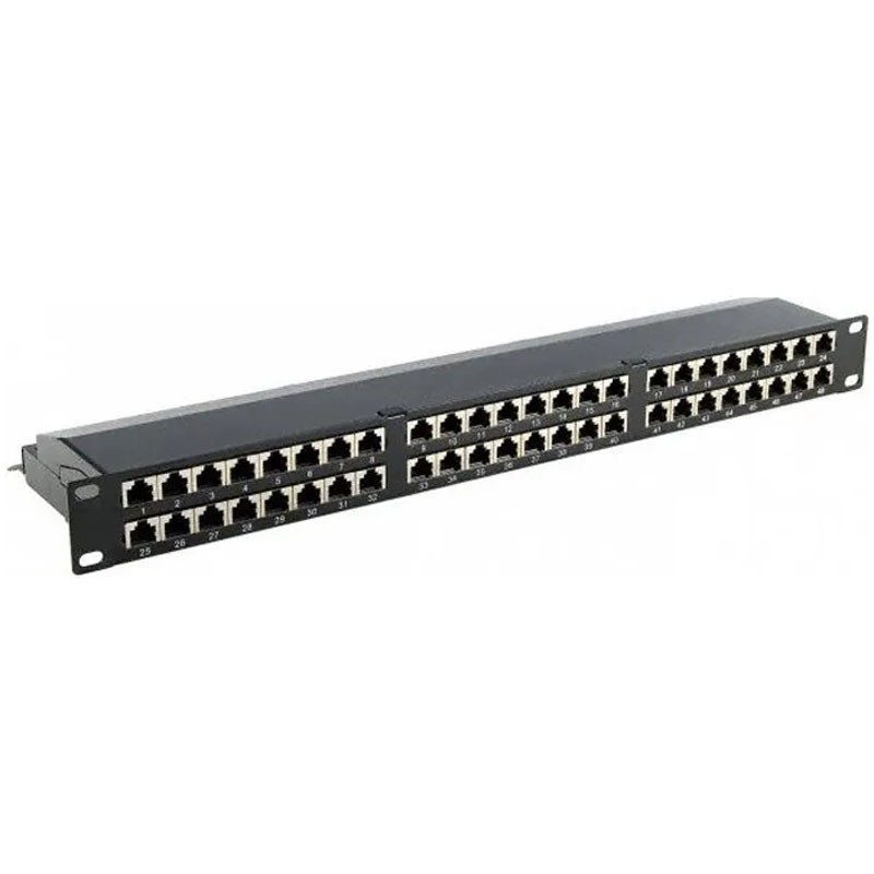 Panneau de brassage RJ45 48 ports CAT6 STP 1U  en Tunisie
