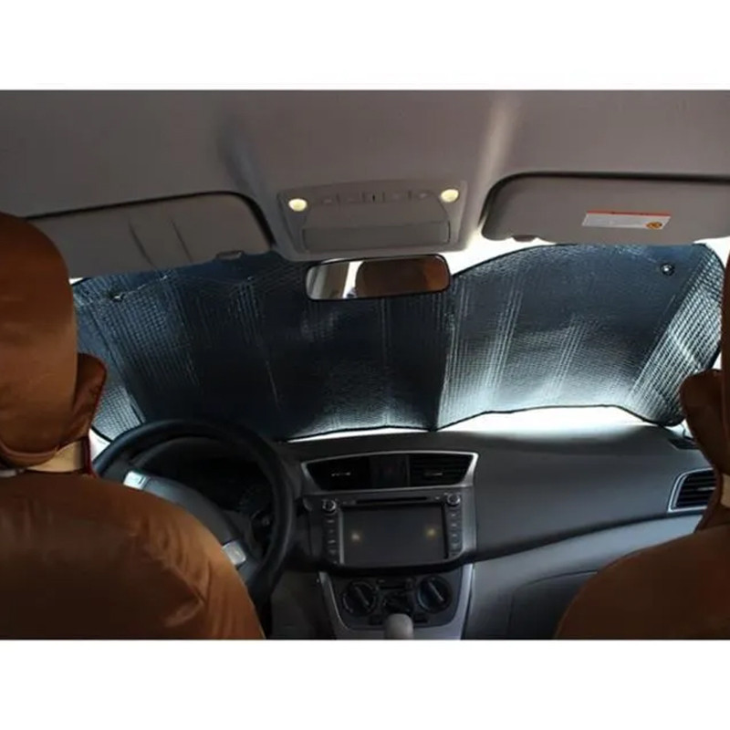 Pare Soleil Avant Pour Voiture Gris