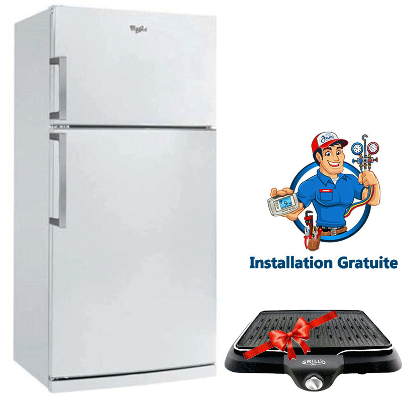Réfrigérateur Whirlpool 440L No Frost Blanc BU-W7TI871NFWEX Réfrigérateur Whirlpool 440L No Frost Blanc BU-W7TI871NFWEX