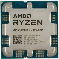 Processeur AMD Ryzen 7 7800X3D Tray 5 GHz AM5