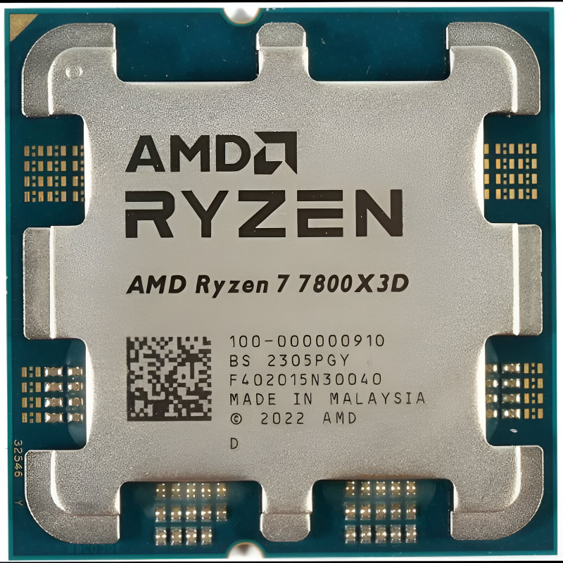 Processeur AMD Ryzen 7 7800X3D Tray 5 GHz AM5
