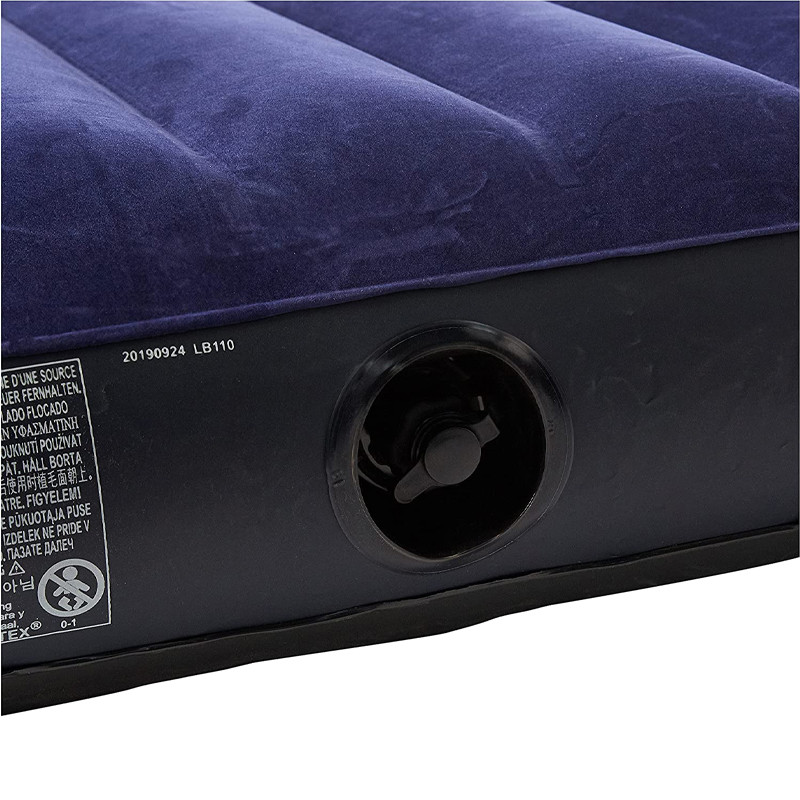 Matelas Gonflable Intex Classic Downy Large 2 Personnes Bleu en Tunisie