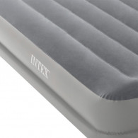 Matelas Gonflable Intex Dura Beam Standard avec pompe 1 Personne Gris en Tunisie