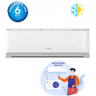 Climatiseur Gree Tropicalisé 9000 BTU Chaud Froid - Blanc