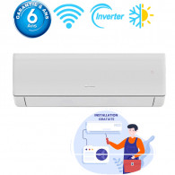 Climatiseur Gree 9000 BTU Inverter Tropicalisé Smart Chaud Froid Blanc