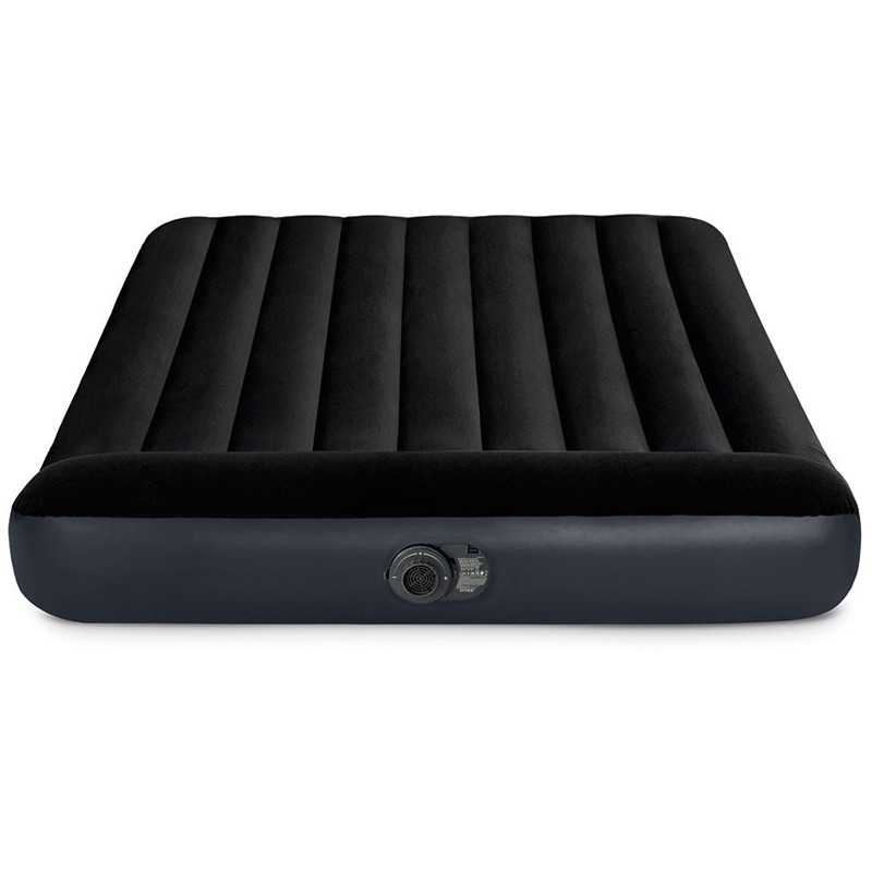 Matelas Gonflable Intex Pillow Rest Classic large 2 personnes Noir en Tunisie