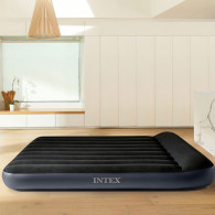 Matelas Gonflable Intex Pillow Rest Classic large 2 personnes Noir en Tunisie Matelas Gonflable Intex Pillow Rest Classic large 2 personnes Noir en Tunisie