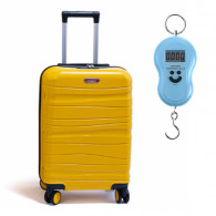 Valise Titou Incassable Petit Modèle Jaune en Tunisie