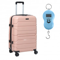 Valise Grand Modele Rose Saumon