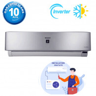 Climatiseur Sharp Split Inverter 12000 BTU Chaud Froid AY-XP12UHE