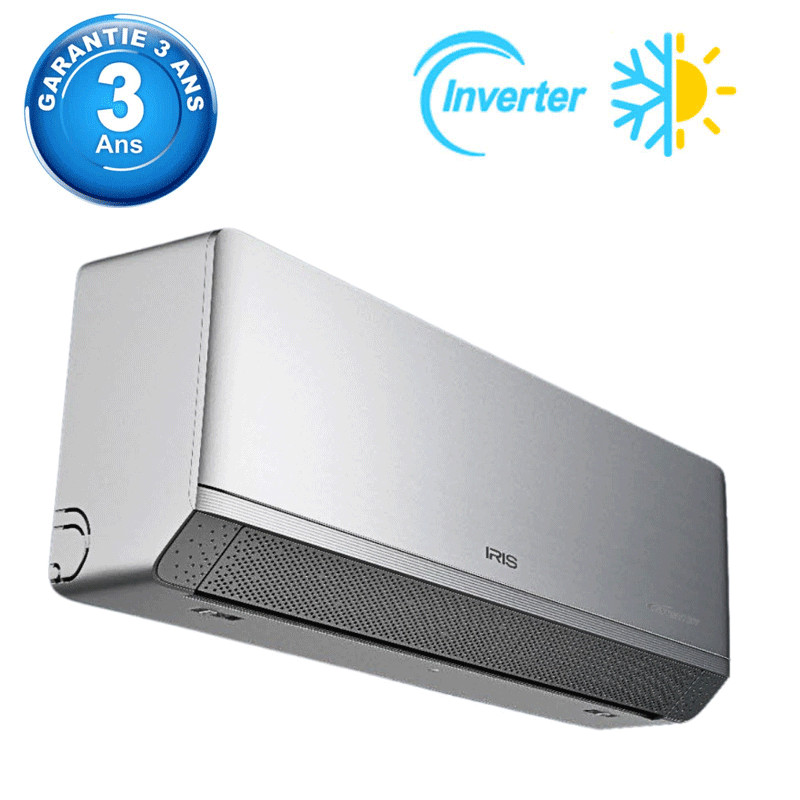 Climatiseur Iris Azao 12000 BTU Inverter Tropicalisé Chaud Froid Gris en Tunisie Climatiseur Iris Azao 12000 BTU Inverter Tropicalisé Chaud Froid Gris en Tunisie