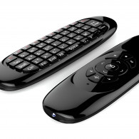 Air Mouse Sans Fil Avec Clavier Rechargeable Noir En Tunisie Air Mouse Sans Fil Avec Clavier Rechargeable Noir En Tunisie
