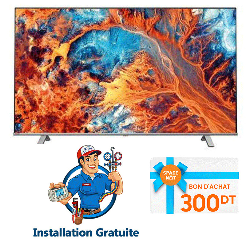 TV Led Toshiba C350 55" Vidaa Smart 4K + Récepteur Intégré TV Led Toshiba C350 55" Vidaa Smart 4K + Récepteur Intégré