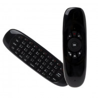 Air Mouse Sans Fil Avec Clavier Rechargeable Noir En Tunisie
