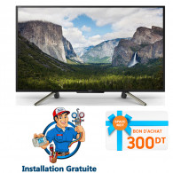 Téléviseur Sony 50" Full HD Smart Noir (50WF665)