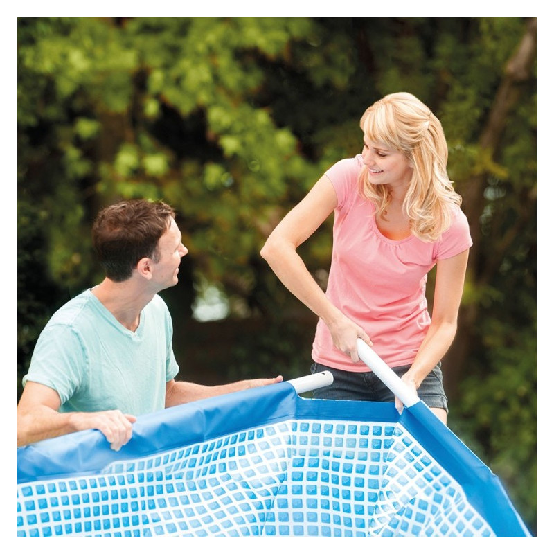 Piscine Tubulaire Intex Frame Junior rectangulaire 2,20 x 1,50 x 0,60 m Bleu en Tunisie