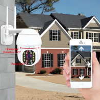 Caméra De Surveillance Externe Jortan Smart 2MP Blanc En Tunisie