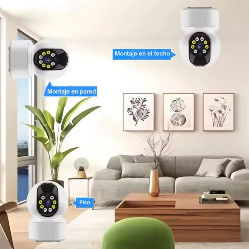 Caméra De Surveillance Interne Jortan JT-8183HJS Smart Blanc En Tunisie