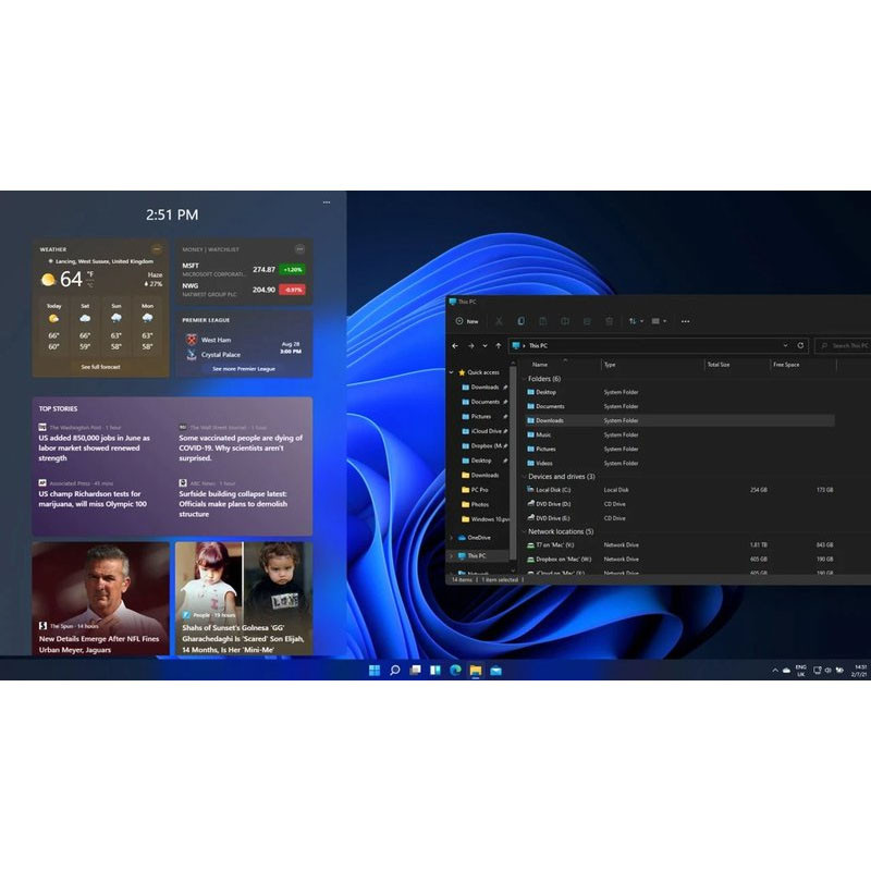 Microsoft Windows 11 Professionnel 64 bits DVD OEM DSP Part en Tunisie