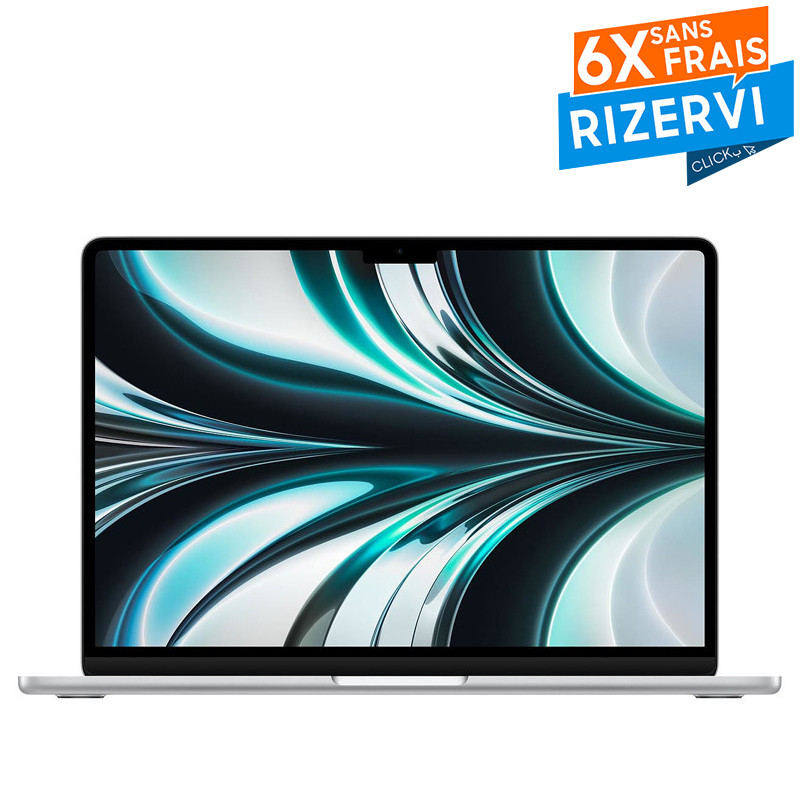 Apple MacBook Air M2 (2022) 8Go 256Go SSD Silver Apple MacBook Air M2 (2022) 8Go 256Go SSD Silver