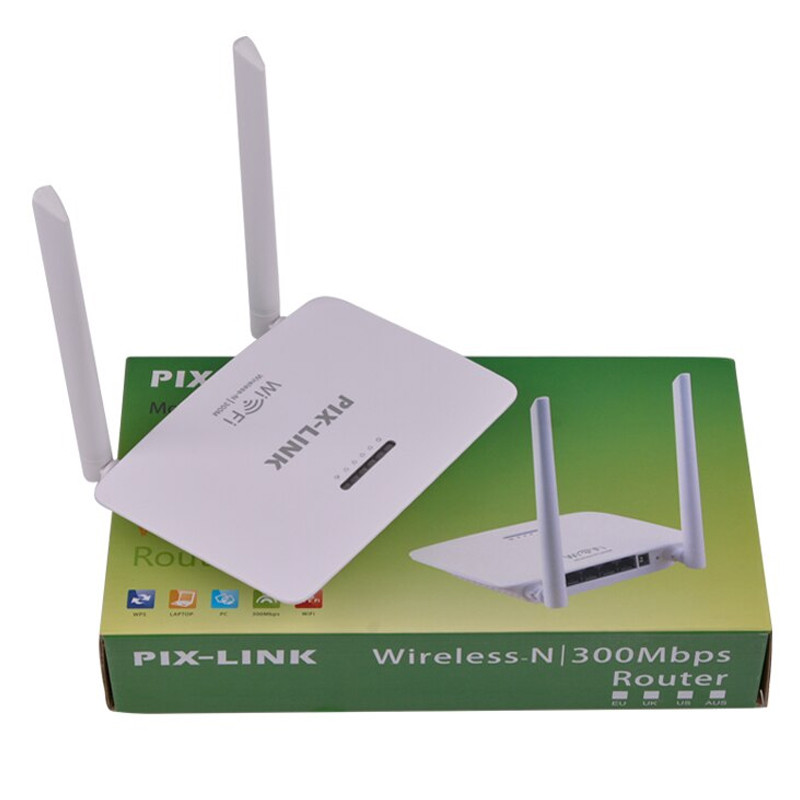 Routeur Pix-Link LV-WR07 300 MBPS Wi-Fi Blanc en Tunisie