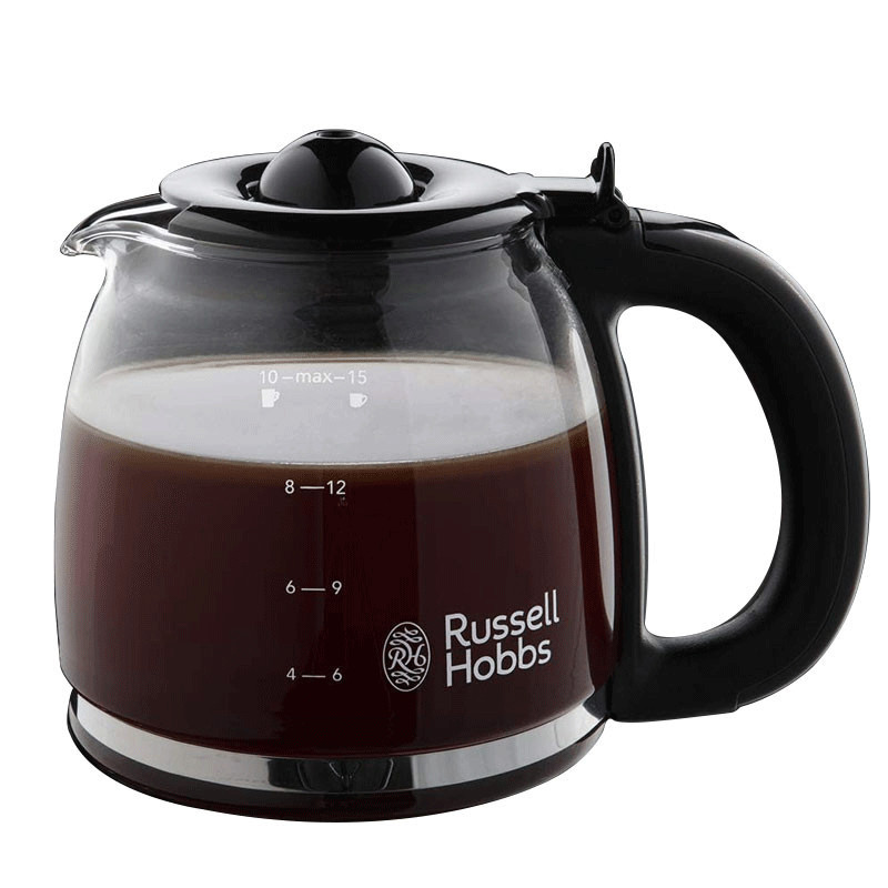 Machine à Café Russell Hobbs Colours Plus 1000W 1.25L Noir&Rouge en Tunisie