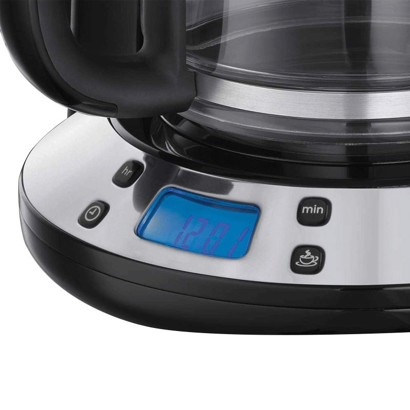 Machine à Café Russell Hobbs Colours Plus 1000W 1.25L Noir&Rouge en Tunisie
