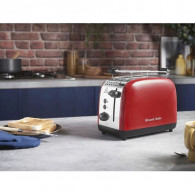 Grille Pain Russell Hobbs Colours Plus 1600W Rouge en Tunisie Grille Pain Russell Hobbs Colours Plus 1600W Rouge en Tunisie