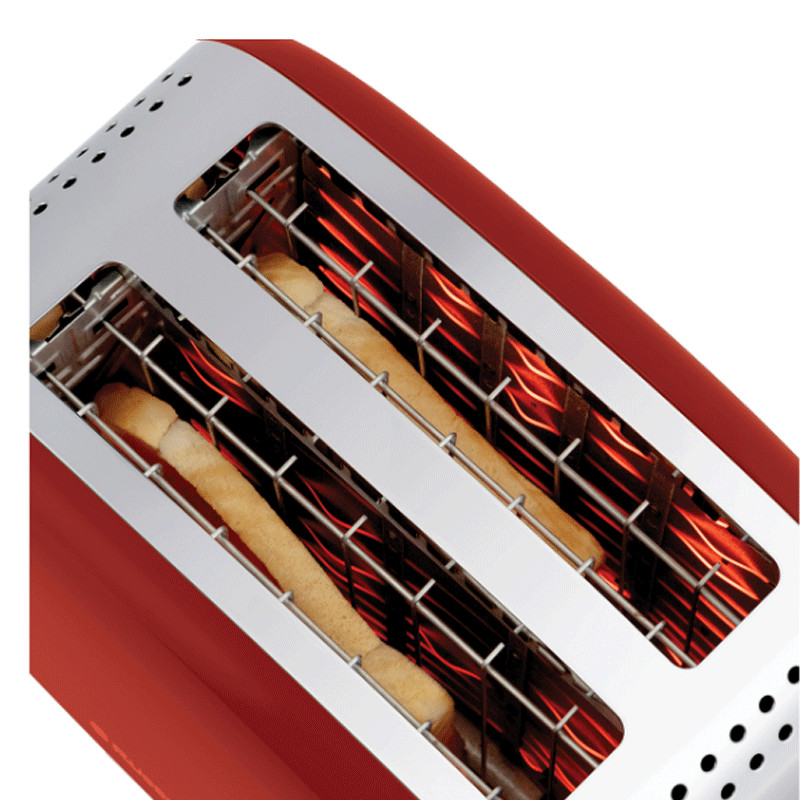 Grille Pain Russell Hobbs Colours Plus 1600W Rouge en Tunisie