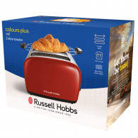 Grille Pain Russell Hobbs Colours Plus 1600W Rouge en Tunisie Grille Pain Russell Hobbs Colours Plus 1600W Rouge en Tunisie
