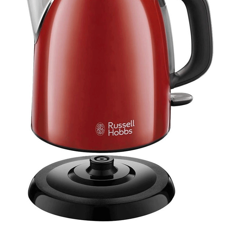 Bouilloire Russell Hobbs Colours Plus 2400W 1 Litres Rouge en Tunisie