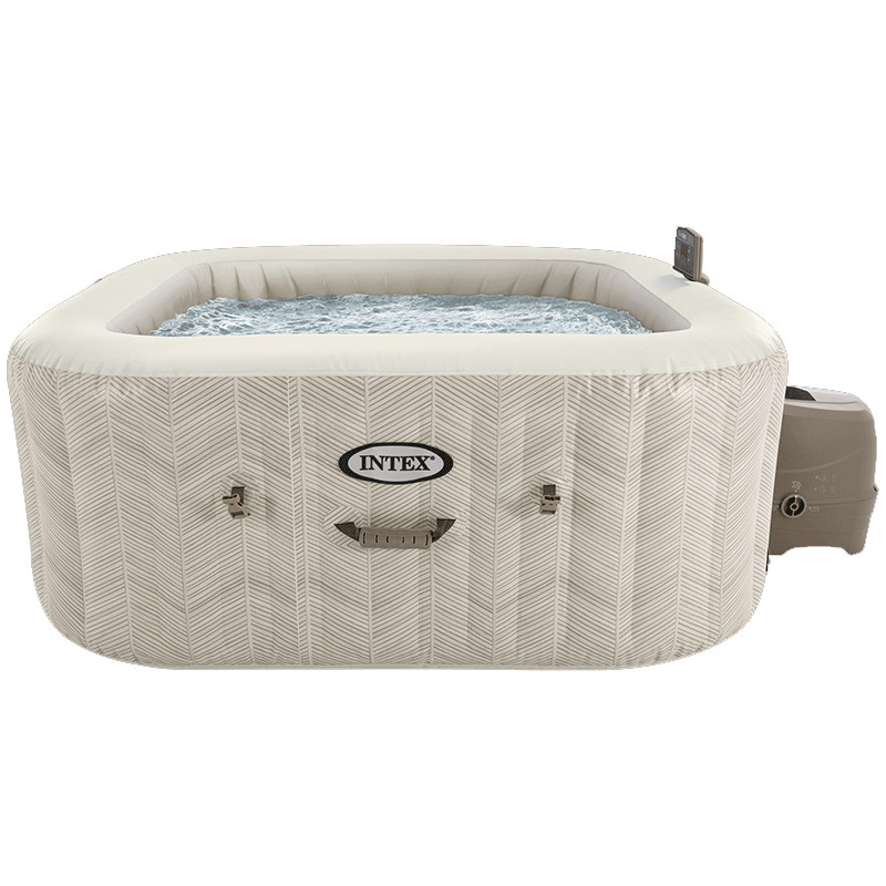 Spa Gonflable Intex Chevron 28446 4 Places Carré Beige en Tunisie Spa Gonflable Intex Chevron 28446 4 Places Carré Beige en Tunisie